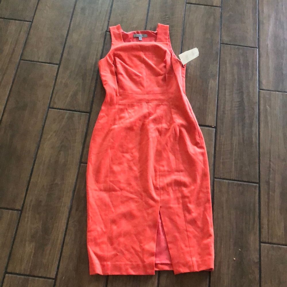 Classiques Entier dress Size 0 Stretch orange sheath women’s New